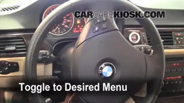 2008 BMW 328xi 3.0L 6 Cyl. Sedan (4 Door) Huile Vérifier le niveau de l'huile